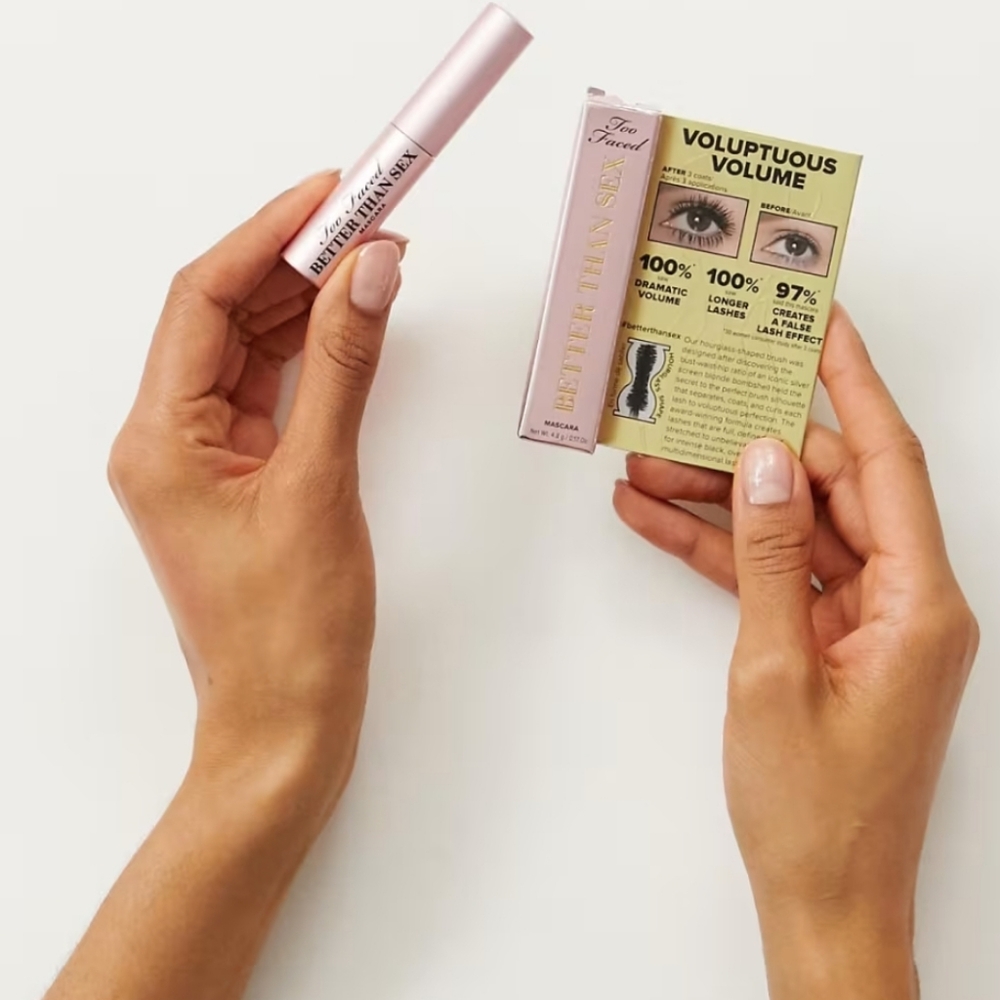 New!Too Faced Travel Size Better Than Sex Mascara - Picture 2 of 2